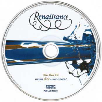 2CD/Dobozkészlet/Blu-ray Renaissance: Azure D'or