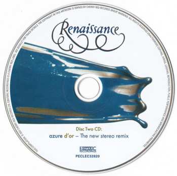 2CD/Dobozkészlet/Blu-ray Renaissance: Azure D'or