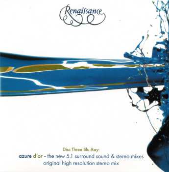 2CD/Dobozkészlet/Blu-ray Renaissance: Azure D'or