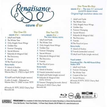 2CD/Dobozkészlet/Blu-ray Renaissance: Azure D'or