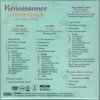 2CD/DVD/Dobozkészlet Renaissance: Scheherazade And Other Stories DLX