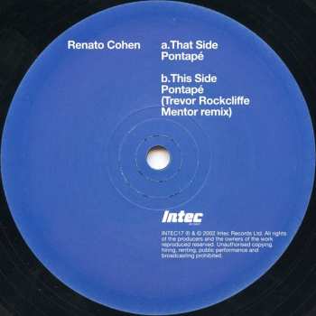 LP Renato Cohen: Pontapé