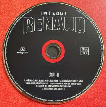 6LP/4CD/DVD/Dobozkészlet Renaud: Live À La Cigale