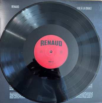 6LP/Dobozkészlet Renaud: Live À La Cigale