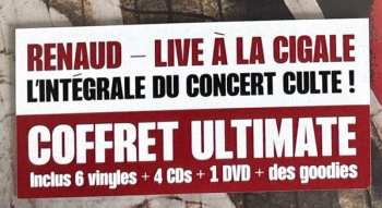 6LP/4CD/DVD/Dobozkészlet Renaud: Live À La Cigale