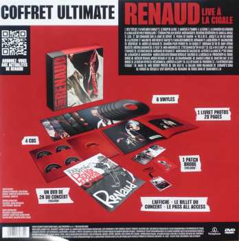 6LP/4CD/DVD/Dobozkészlet Renaud: Live À La Cigale