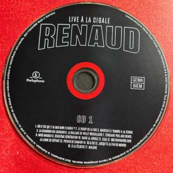 6LP/4CD/DVD/Dobozkészlet Renaud: Live À La Cigale