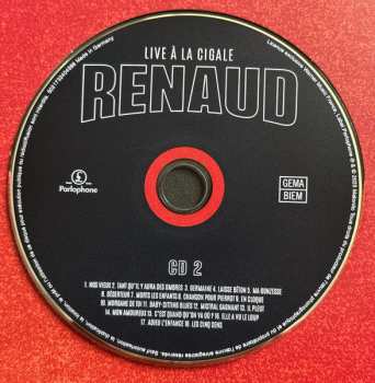 6LP/4CD/DVD/Dobozkészlet Renaud: Live À La Cigale