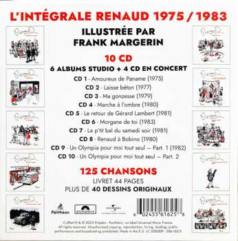 10CD/Dobozkészlet Renaud: Putain D'coffret (L'intégrale 1975/1982)