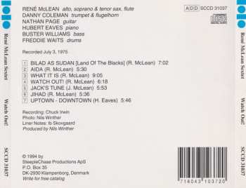 CD René McLean Sextet: Watch Out