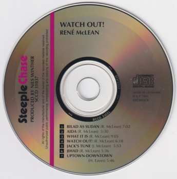 CD René McLean Sextet: Watch Out