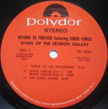 CD Return To Forever: Hymn Of The Seventh Galaxy