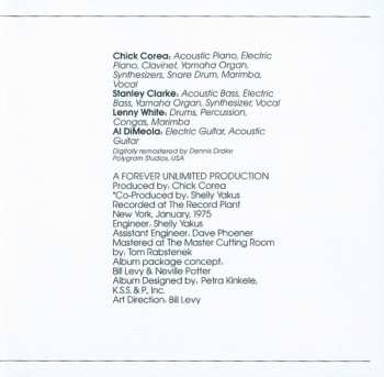 CD Return To Forever: No Mystery