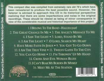 CD Rev. Gary Davis: The Complete Early Recordings