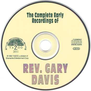 CD Rev. Gary Davis: The Complete Early Recordings