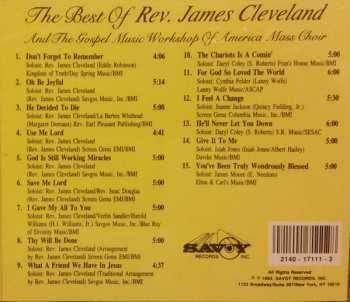 CD Rev. James Cleveland: The Best Of Rev. James Cleveland And The Gospel Music Workshop Of America Mass Choir