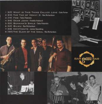 CD Rex Richardson: Jazz Upstairs • Live At The Bar-Guru-Bar