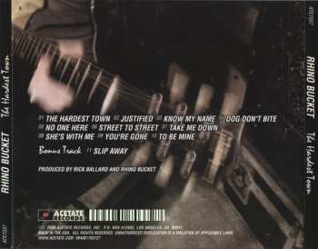 CD Rhino Bucket: The Hardest Town