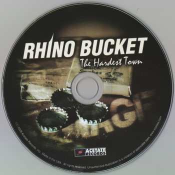 CD Rhino Bucket: The Hardest Town