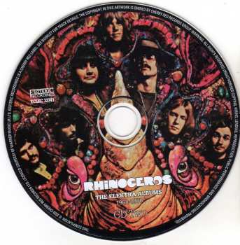 3CD/Dobozkészlet Rhinoceros: The Elektra Albums 1968-1970 DIGI