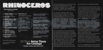 3CD/Dobozkészlet Rhinoceros: The Elektra Albums 1968-1970 DIGI