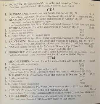 6CD/Dobozkészlet Ricardo Odnoposoff: Vol.1 . Violin Concertos And Showpieces