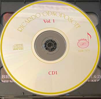 6CD/Dobozkészlet Ricardo Odnoposoff: Vol.1 . Violin Concertos And Showpieces