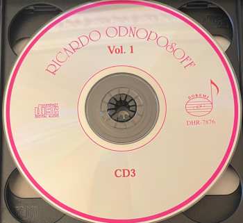 6CD/Dobozkészlet Ricardo Odnoposoff: Vol.1 . Violin Concertos And Showpieces