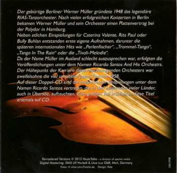 2CD Ricardo Santos And His Orchestra: Song Of The Pearlfisher