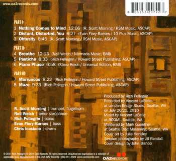CD Rich Pellegrin Quintet: Three-Part Odyssey