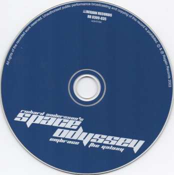 CD Richard Andersson's Space Odyssey: Embrace The Galaxy