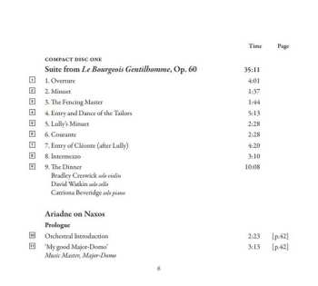 2CD/Dobozkészlet Scottish Chamber Orchestra: Le Bourgeois Gentilhomme / Ariadne Auf Naxos 