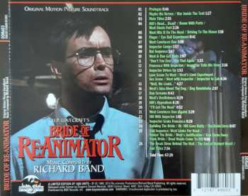 CD Richard Band: Bride Of Re-Animator (Original Motion Picture Soundtrack) LTD