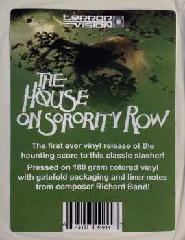 LP Richard Band: The House On Sorority Row (Original Motion Picture Soundtrack) CLR