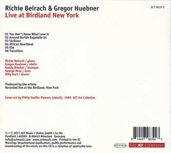 CD Richard Beirach: Live At Birdland New York DIGI