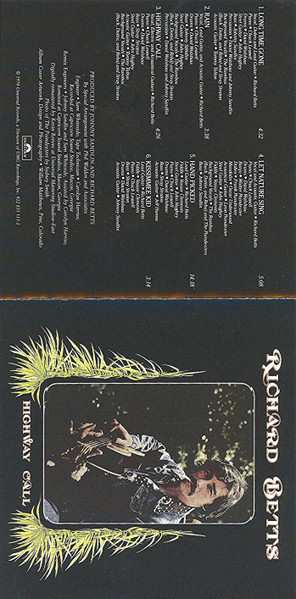 CD Dickey Betts: Highway Call