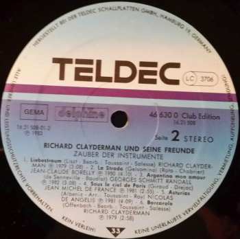 LP Richard Clayderman: Richard Clayderman Und Seine Freunde (Zauber Der Instrumente)