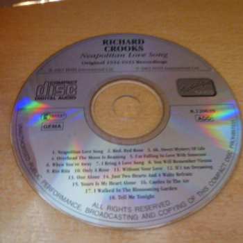 CD Richard Crooks: Neapolitan Love Song