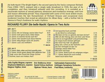 2CD Paul Mann: Die Helle Nacht, Opera In Two Acts