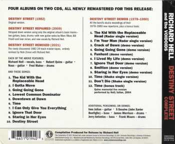 2CD Richard Hell & The Voidoids: Destiny Street (Complete)