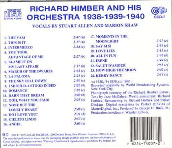 CD Richard Himber And His Orchestra: Richard Himber And His Orchestra 1939-1940