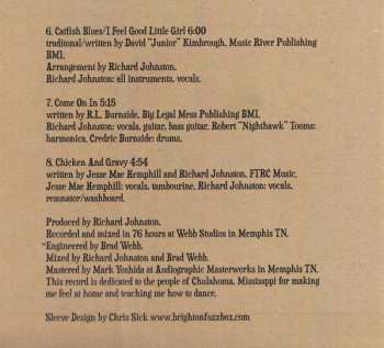 CD Richard Johnston: Foot Hill Stomp