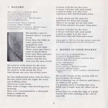 CD Richard Marx: Rush Street