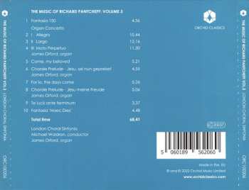 CD London Choral Sinfonia: The Music Of Richard Pantcheff (Volume 3: Organ Concerto, Music For Choir And Orchestra)