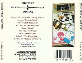 CD Richard Pinhas: East West