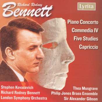 Album The London Symphony Orchestra: Piano Concerto, Commedia IV, Five Studies, Capriccio