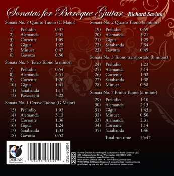 CD Ludovico Roncalli: Sonatas For Baroque Guitar / Capricci Armonici (Bergamo, 1692)
