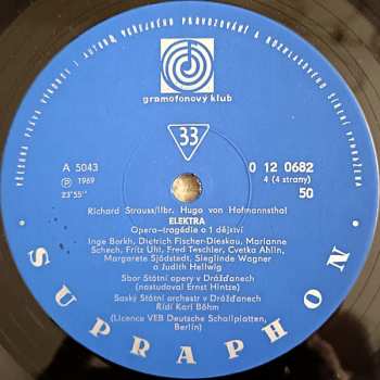 2LP/Dobozkészlet Dietrich Fischer-Dieskau: Elektra