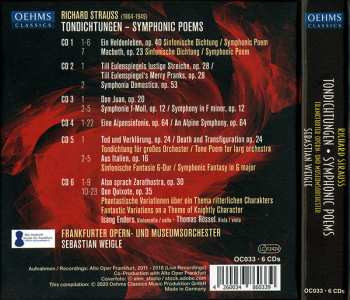 6CD/Dobozkészlet Richard Strauss: Tondichtungen • Symphonic Poems