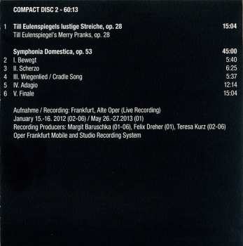 6CD/Dobozkészlet Richard Strauss: Tondichtungen • Symphonic Poems